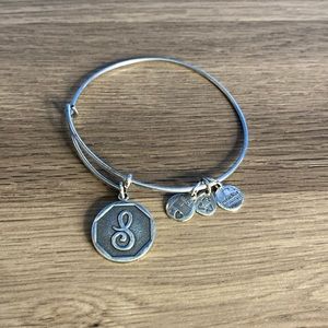 Alex and Ani 2013 “S” Charm Bangle